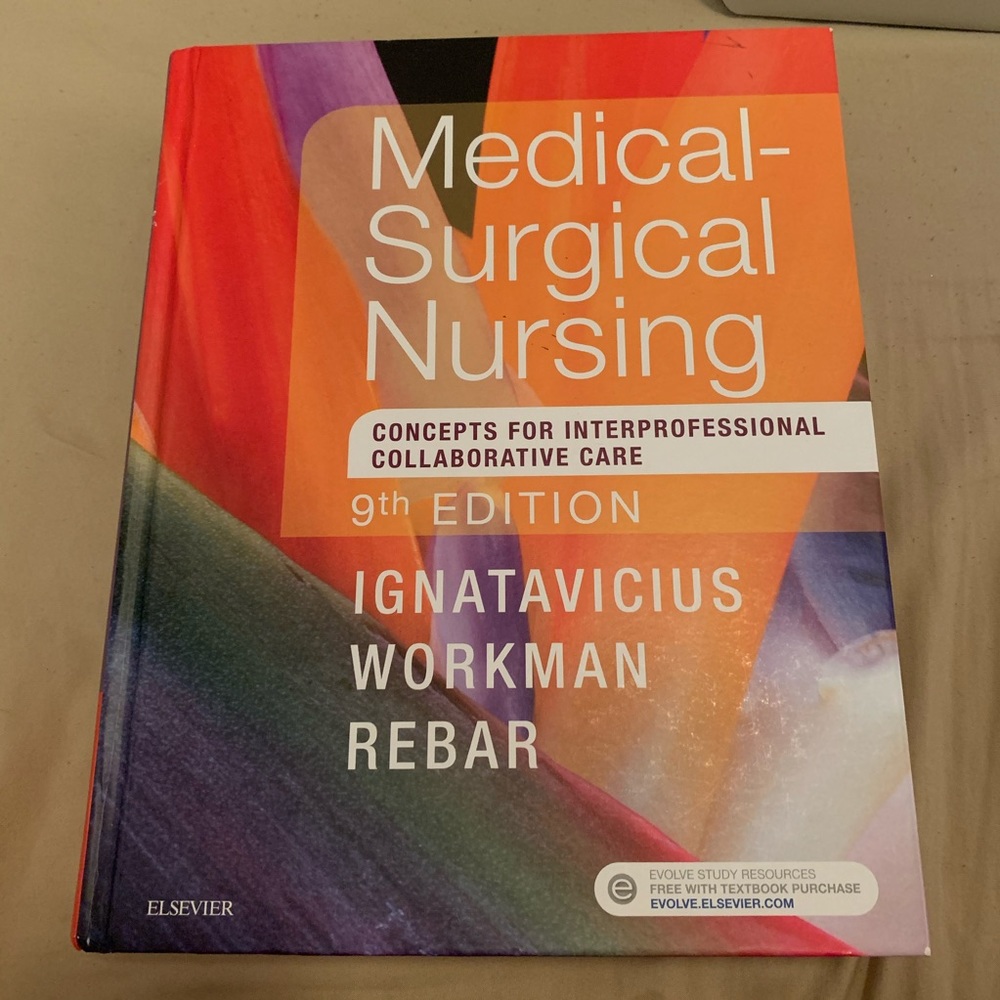 Medical Surgical Nursing textbook 9th edition